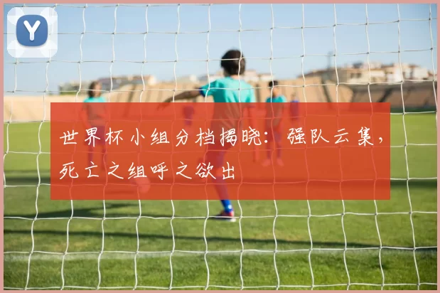 世界杯小组分档揭晓：强队云集，死亡之组呼之欲出