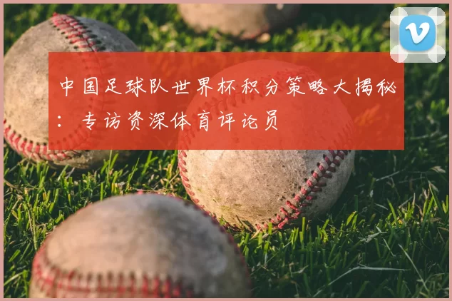 中国足球队世界杯积分策略大揭秘:专访资深体育评论员