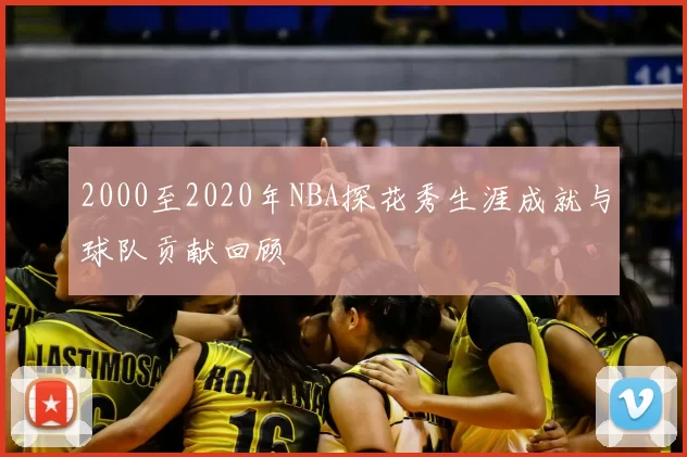 2000至2020年NBA探花秀生涯成就与球队贡献回顾