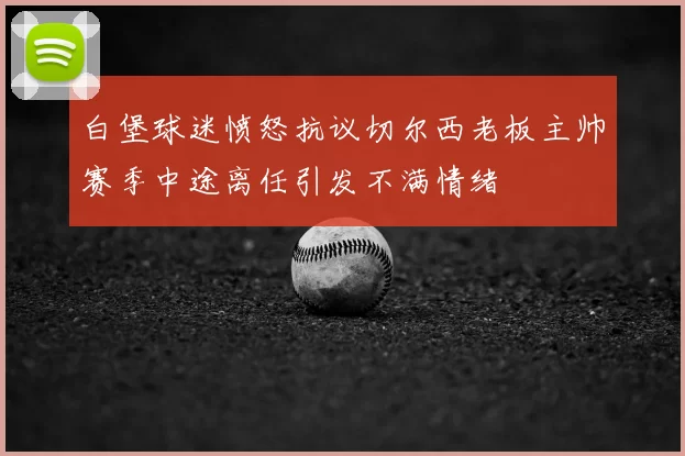 白堡球迷愤怒抗议切尔西老板主帅赛季中途离任引发不满情绪